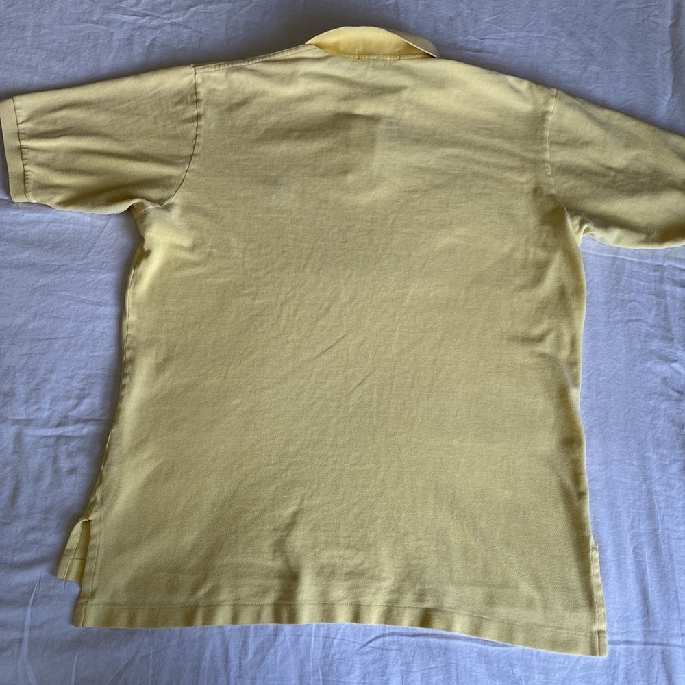 Polo Ralph Lauren‎ Collared Short Sleeve Polo Shirt Men's XL Yellow - Picture 11 of 16